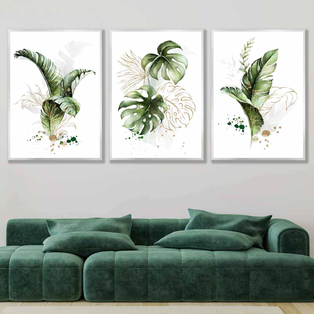 Set de Imprimeuri Botanice cu Design Floral pentru Decor Interior 1