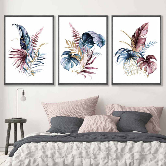 Set de Postere Botanice cu Imprimeuri Florale pentru Decorare 4