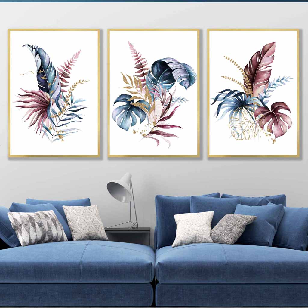 Set de Postere Botanice cu Imprimeuri Florale pentru Decorare 5