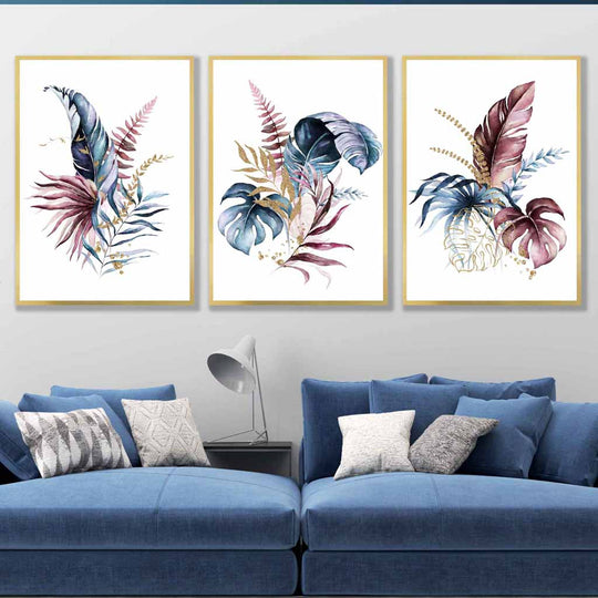Set de Postere Botanice cu Imprimeuri Florale pentru Decorare 5
