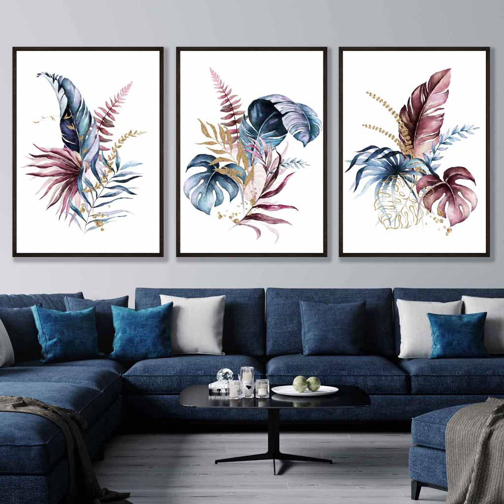 Set de Postere Botanice cu Imprimeuri Florale pentru Decorare 6