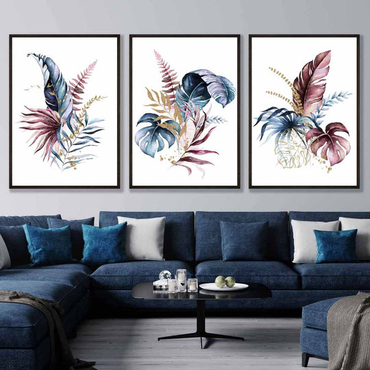 Set de Postere Botanice cu Imprimeuri Florale pentru Decorare 6