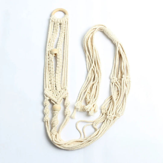 Set de cuiere pentru plante macramé pentru decor interior 4