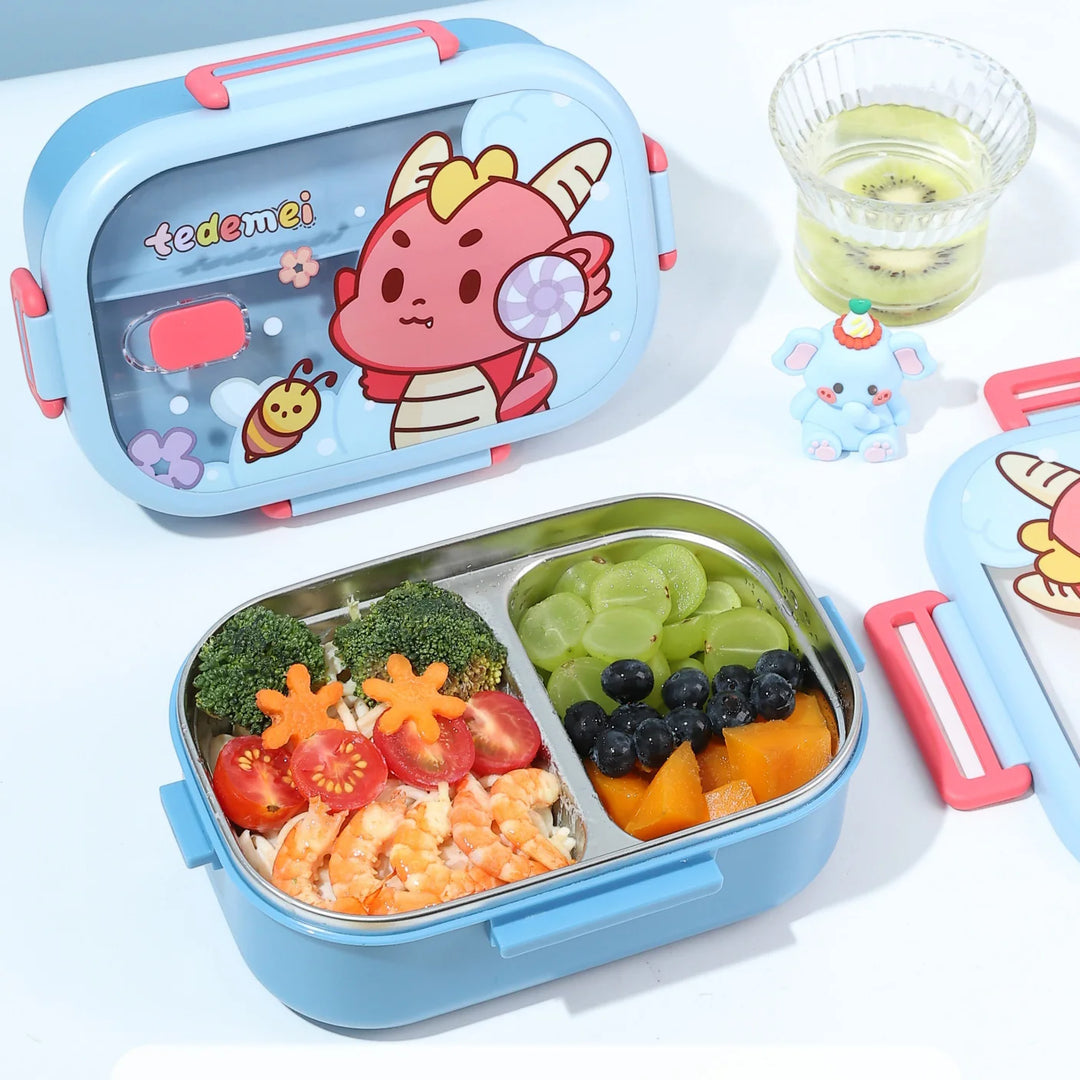Set de cutii de prânz cu design creativ pentru copii și adulți 3