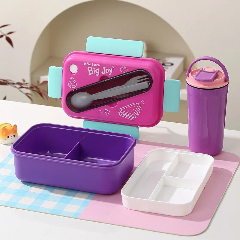 Set de cutii de prânz cu design creativ pentru toate vârstele 0