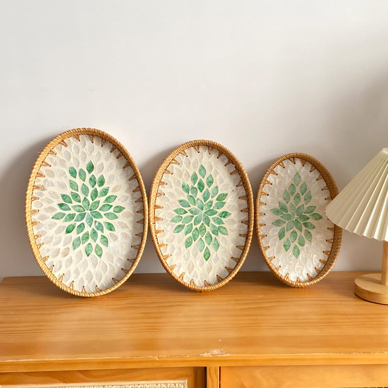Set de farfurii de servire pentru femei cu design artistic 3
