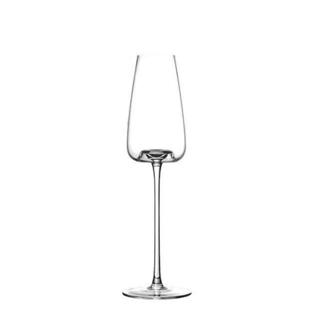 Set de pahare de vin și șampanie lucrate manual, cu design rafinat 10