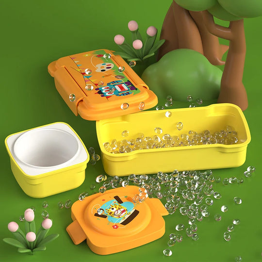 Set recipiente pentru depozitarea gustărilor cu design creativ pentru copii 1