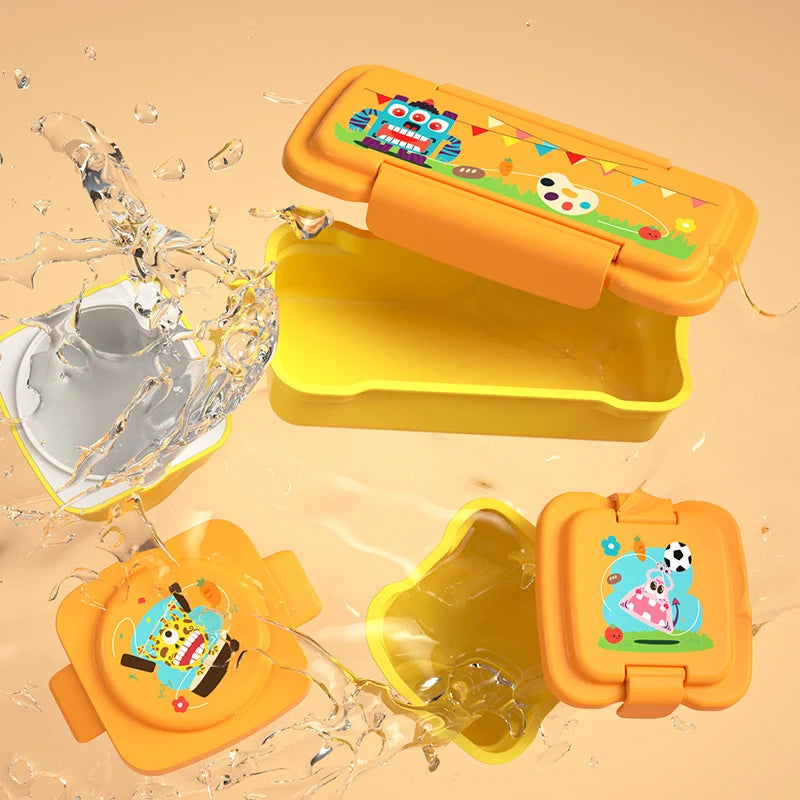 Set recipiente pentru depozitarea gustărilor cu design creativ pentru copii 2