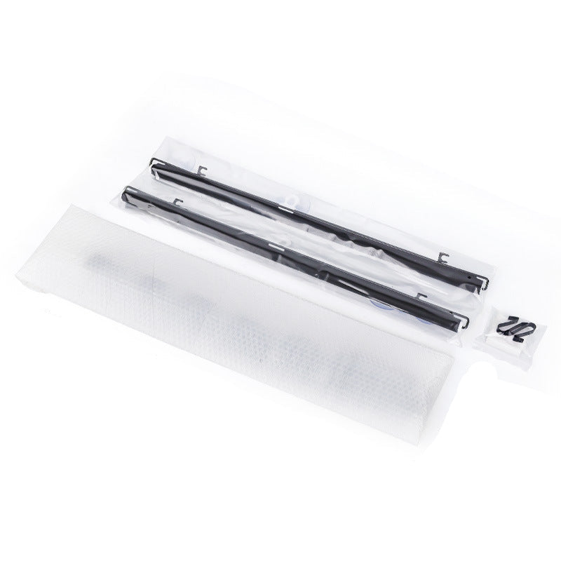 Set universal de lame ștergătoare auto cu adaptor și buză durabilă 0