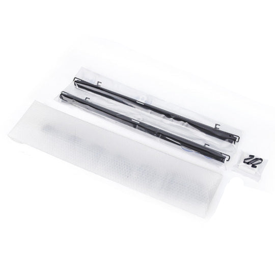 Set universal de lame ștergătoare auto cu adaptor și buză durabilă 0
