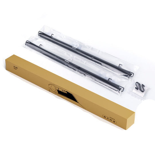 Set universal de lame ștergătoare auto cu adaptor și buză durabilă 5