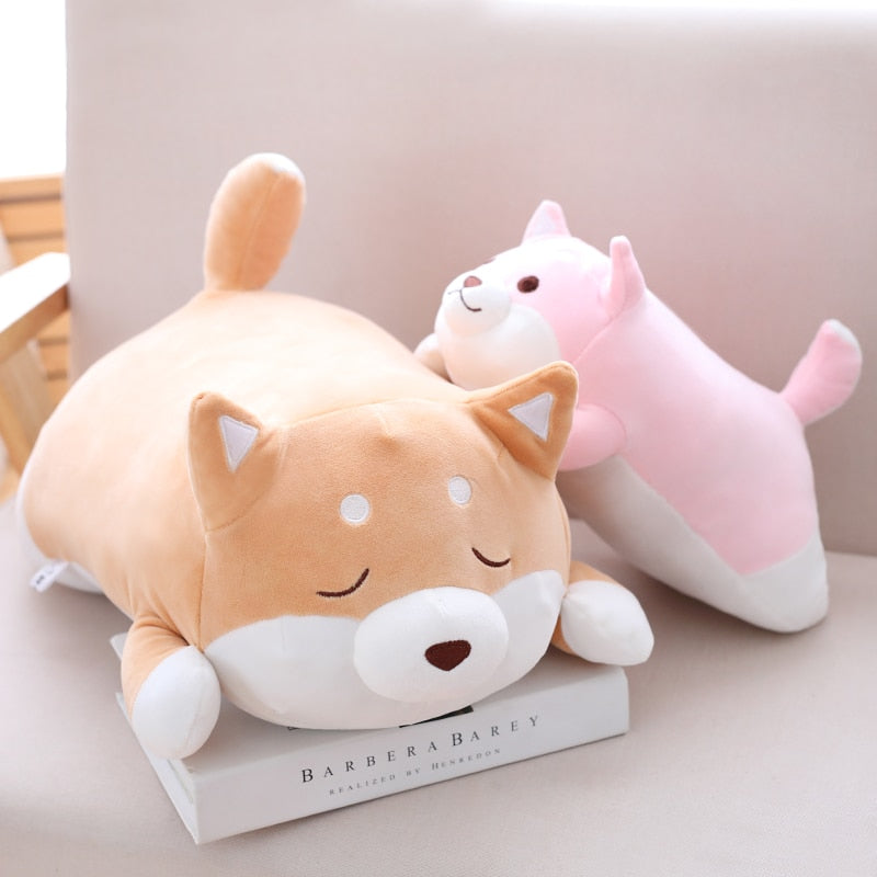 Shiba Inu Pernă Cu Desen Animat