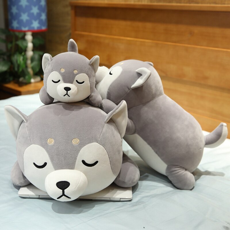 Shiba Inu Pernă Cu Desen Animat
