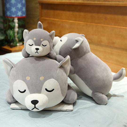 Shiba Inu Pernă Cu Desen Animat
