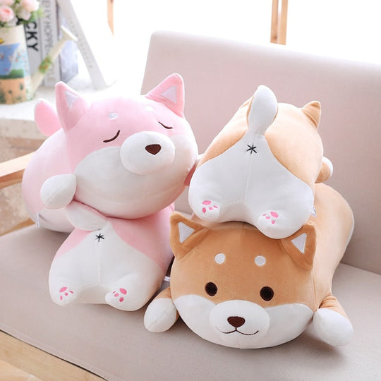 Shiba Inu Pernă Cu Desen Animat