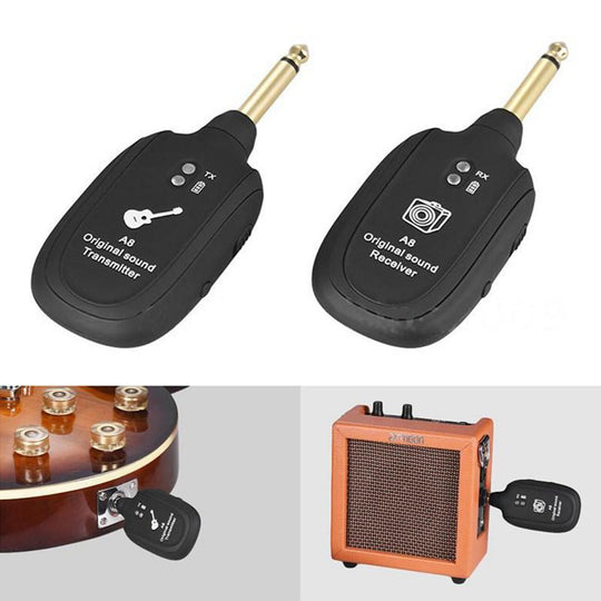 Sistem Wireless Pentru Amplificator De Chitară | Transmitător Și Receptor