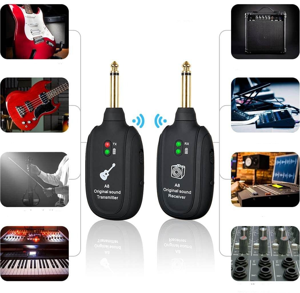 Sistem Wireless Pentru Amplificator De Chitară | Transmitător Și Receptor