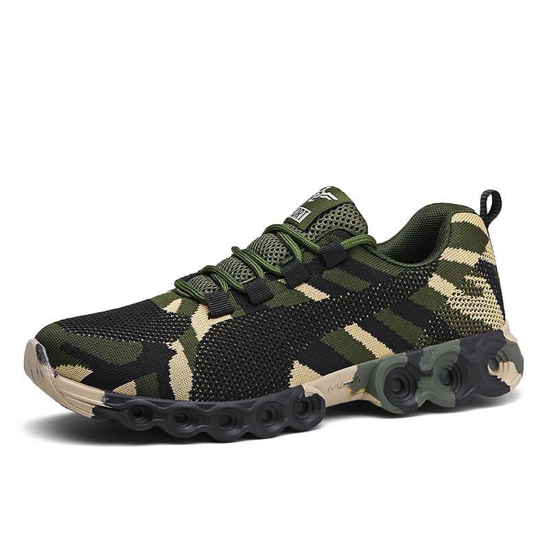 Sneakers Respirante Cu Camuflaj