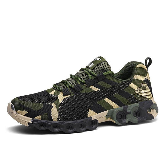 Sneakers Respirante Cu Camuflaj