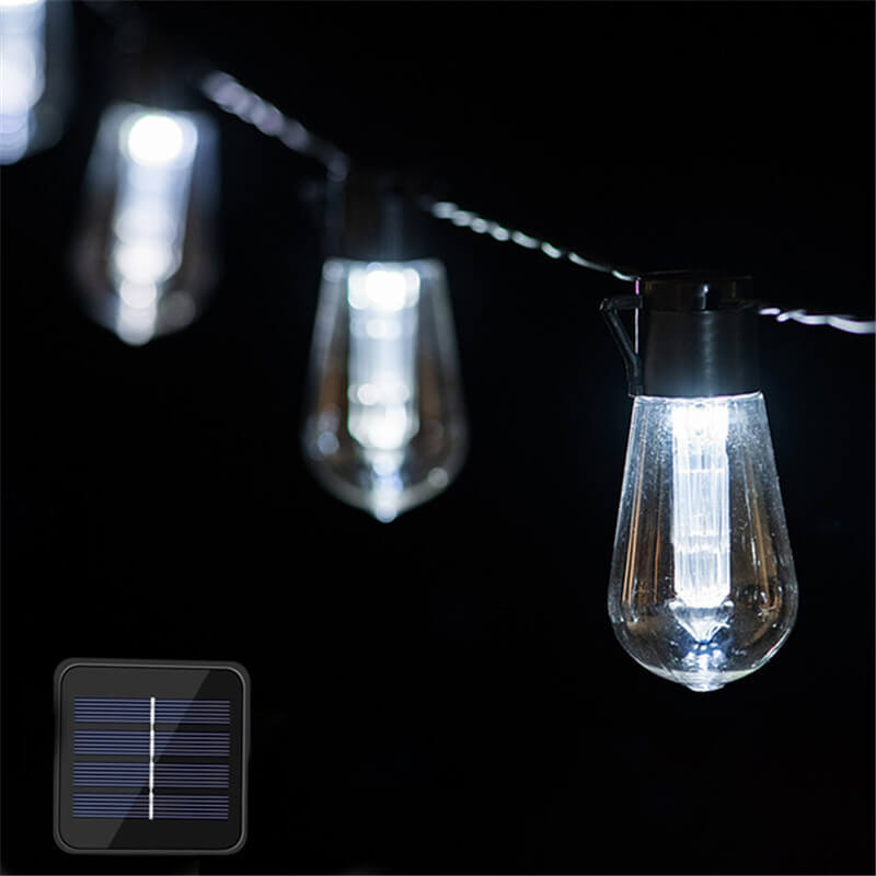Solar-Powered Led În Aer Liber Lumini În Aer Liber String Lights