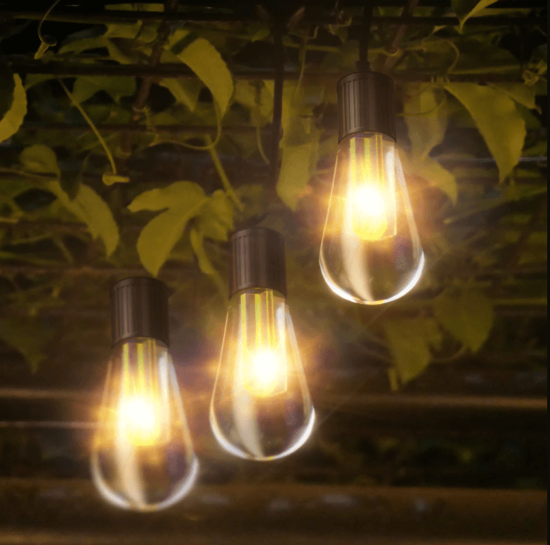 Solar-Powered Led În Aer Liber Lumini În Aer Liber String Lights