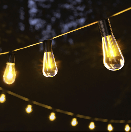 Solar-Powered Led În Aer Liber Lumini În Aer Liber String Lights