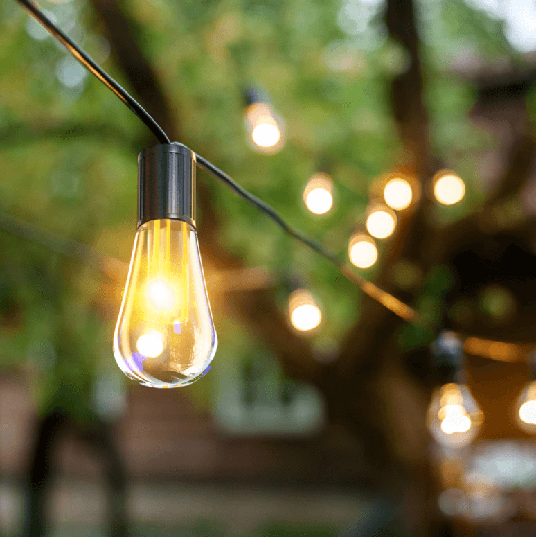 Solar-Powered Led În Aer Liber Lumini În Aer Liber String Lights