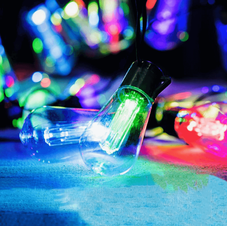 Solar-Powered Led În Aer Liber Lumini În Aer Liber String Lights