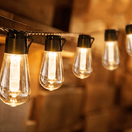Solar-Powered Led În Aer Liber Lumini În Aer Liber String Lights