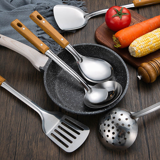 Spatula cu Fante pentru Bucătărie cu Mâner Ergonomic 3