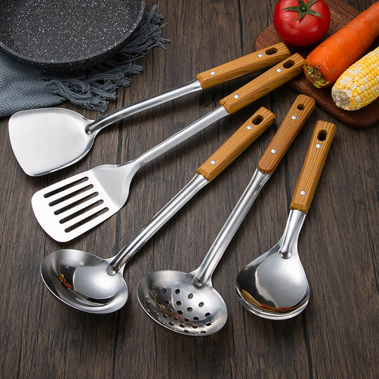 Spatula cu Fante pentru Bucătărie cu Mâner Ergonomic 5