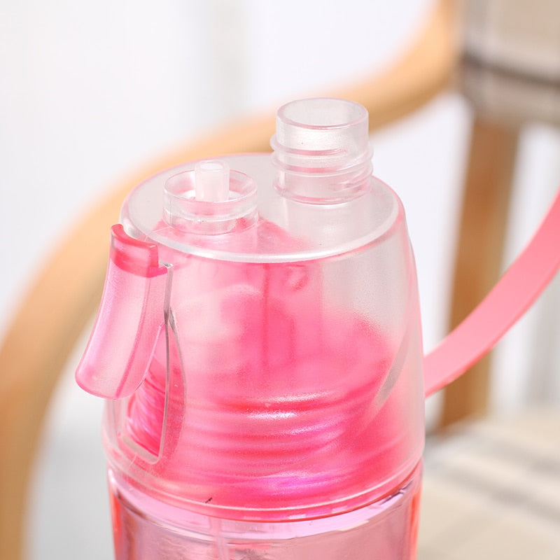 Sport Water Bottle Cu Pulverizator