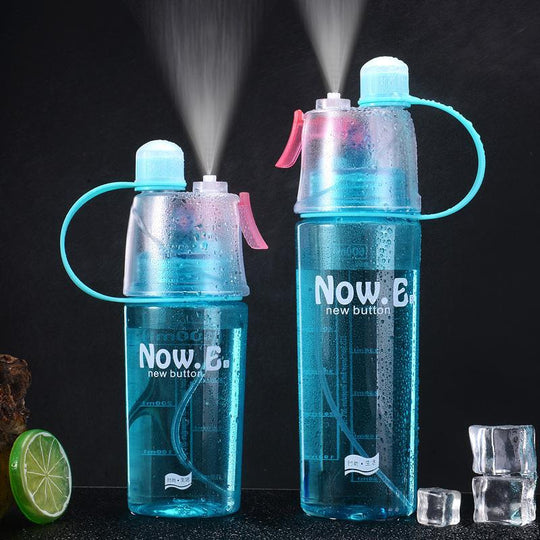 Sport Water Bottle Cu Pulverizator