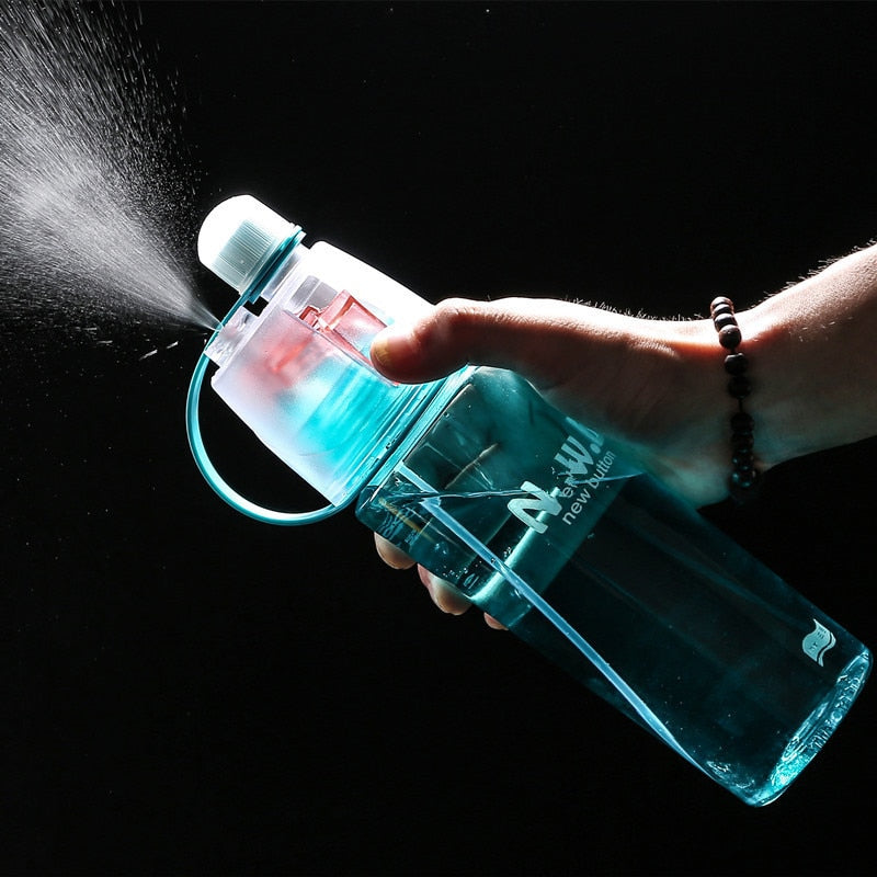 Sport Water Bottle Cu Pulverizator