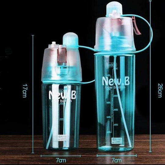 Sport Water Bottle Cu Pulverizator