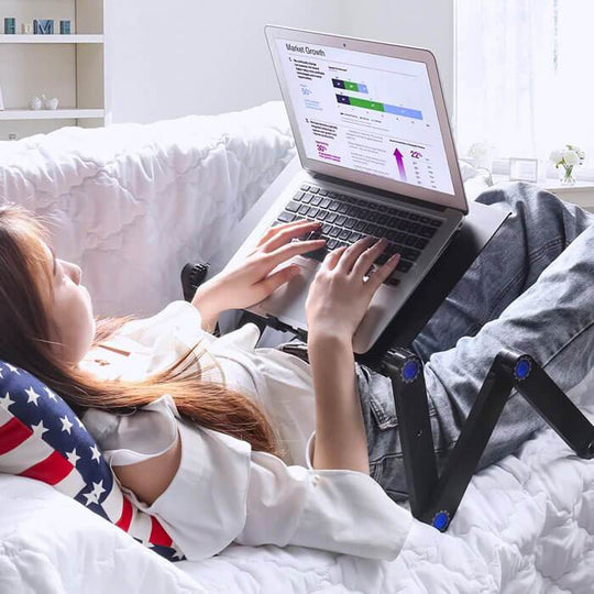 Stație Laptop Ergonomică Reglabilă