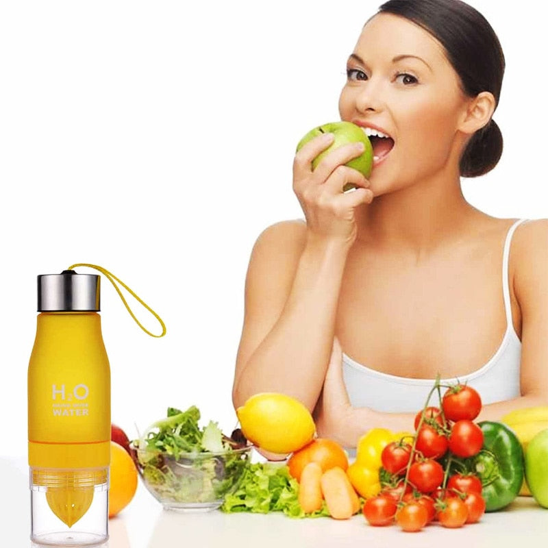 Sticlă Pentru Apă Detox - 650Ml