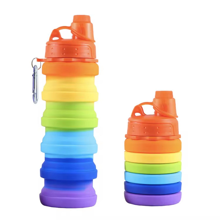 Sticlă Pliabilă Unisex pentru Apă cu Carabină 2