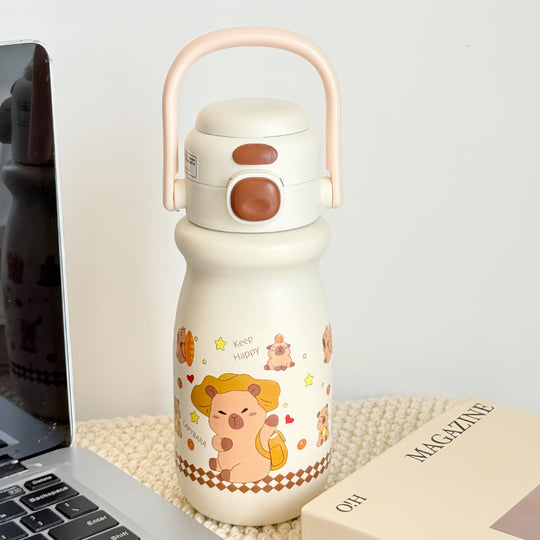 Sticlă Termoizolantă pentru Femei cu Design Căpșuni Jucăuș 2