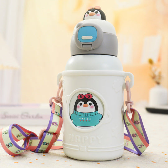 Sticlă de Apă Unisex cu Motiv Animal, Ideală pentru Sport și Activități Zilnice 6