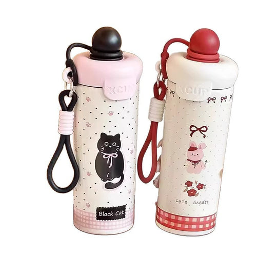 Sticlă de Apă pentru Femei cu Design Jucăuș pentru Sport și Birou 0