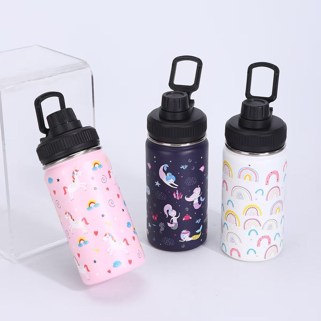 Sticlă de apă din oțel inoxidabil pentru femei cu design modern 3