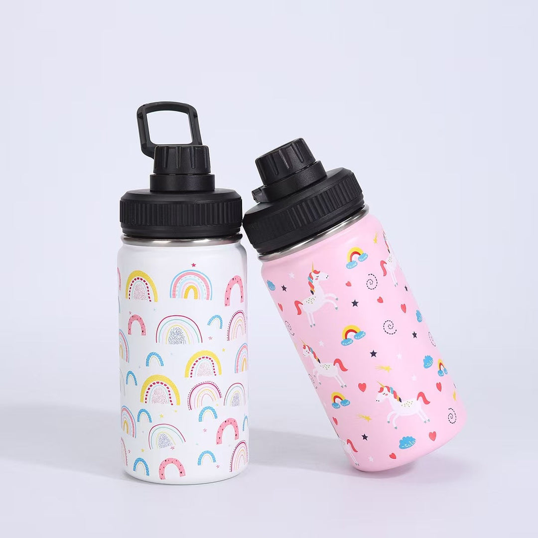 Sticlă de apă din oțel inoxidabil pentru femei cu design modern 4
