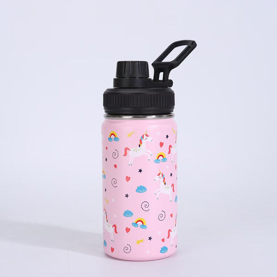 Sticlă de apă din oțel inoxidabil pentru femei cu design modern 9