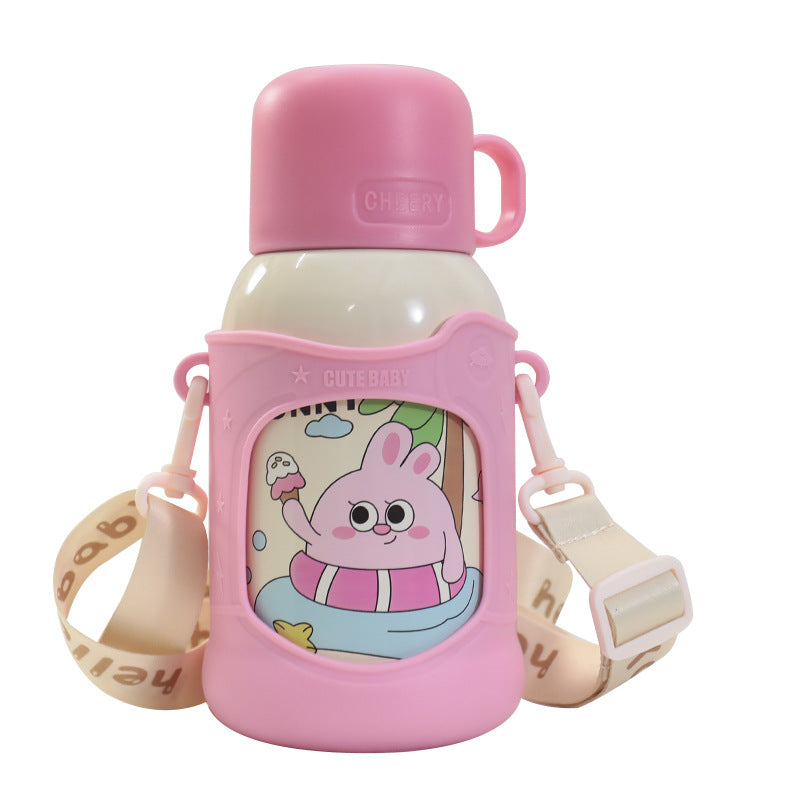 Sticlă de apă pentru copii cu design animal creativ 5