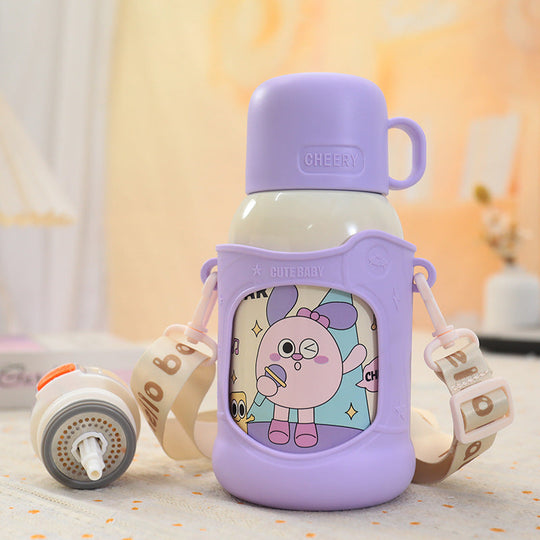 Sticlă de apă pentru copii cu design animal creativ 6