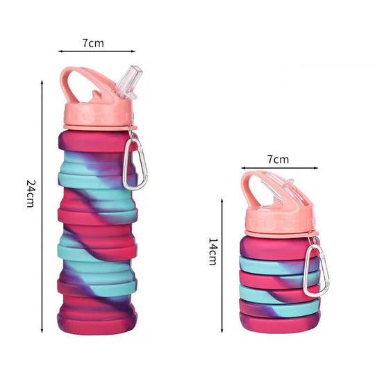 Sticlă de apă pliabilă unisex pentru sport 13