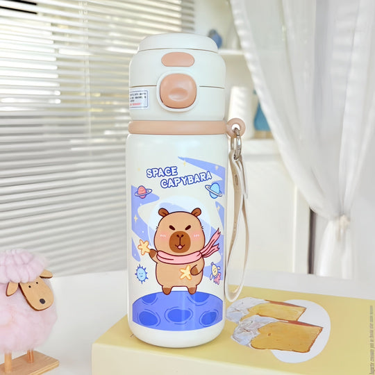 Sticlă de apă termoizolantă pentru doamne cu design animal 6