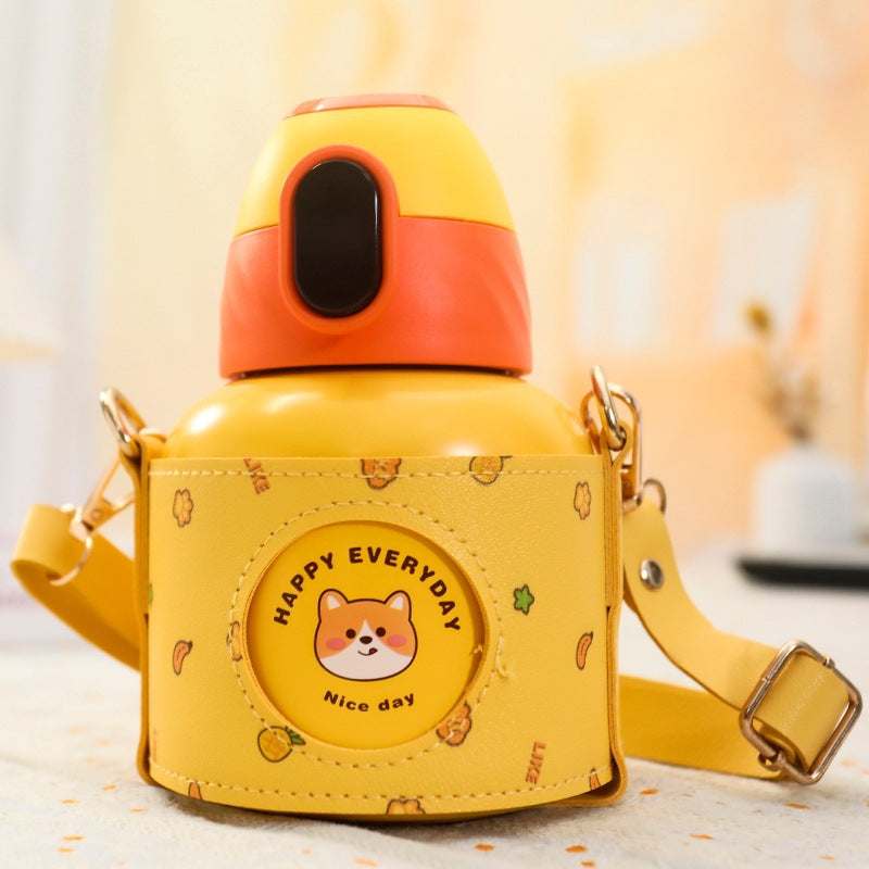 Sticlă de apă termoizolantă pentru femei cu design drăguț 6